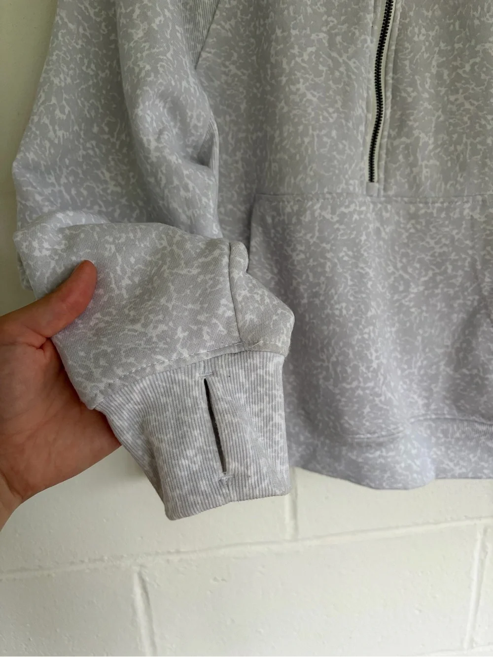 Jockey - Light Heather Gray Quarter-Zip Pullover